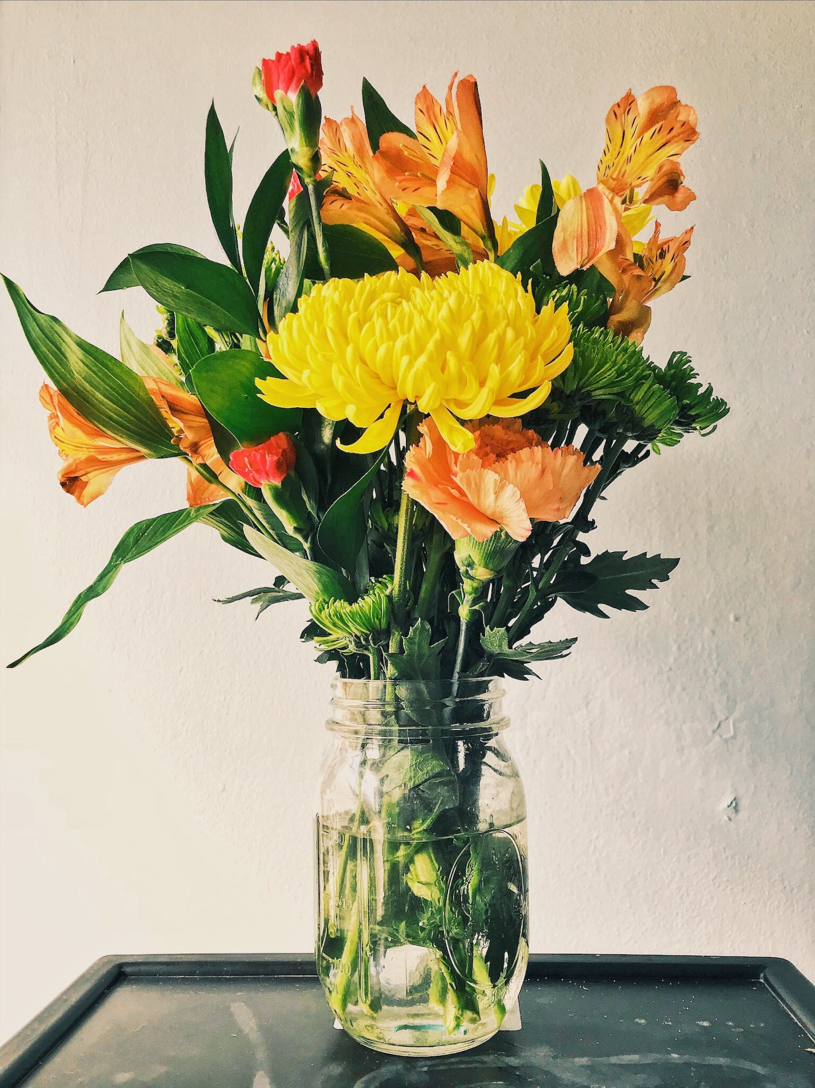 flowers in a vase